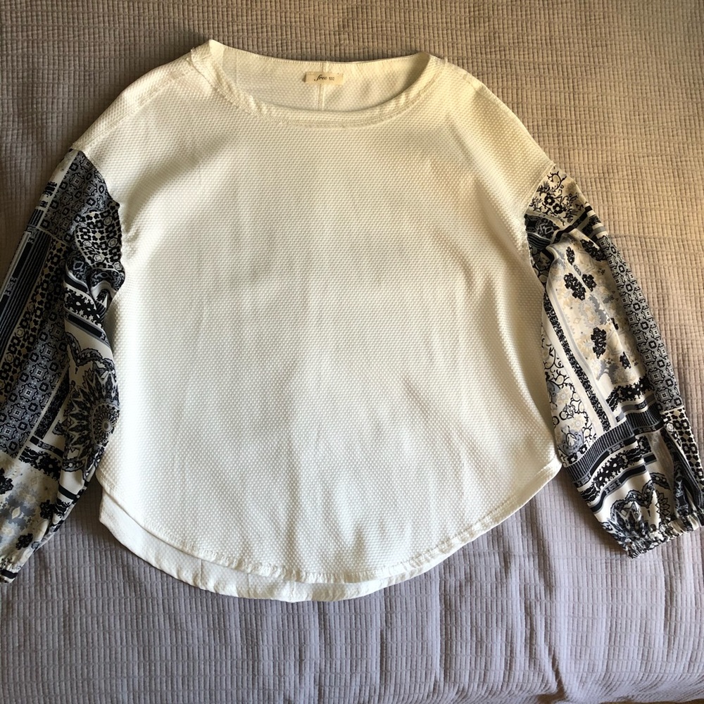 Local Boutique Waffle Texture Blouse